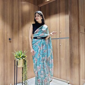 ready to wear one minute saree
