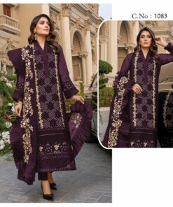 Georgette embroidery suit