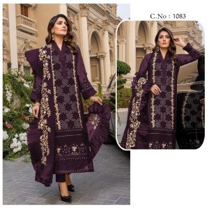 Georgette embroidery suit
