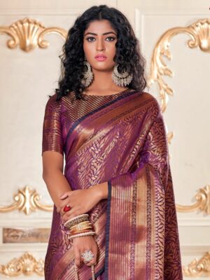 Pure Kanjivaram Silk Casual Wear Maroon Printed Kanjivaram Silk Saree With  Blouse GU-249, 5.5 M (separate Blouse Piece) at Rs 1399 in Surat