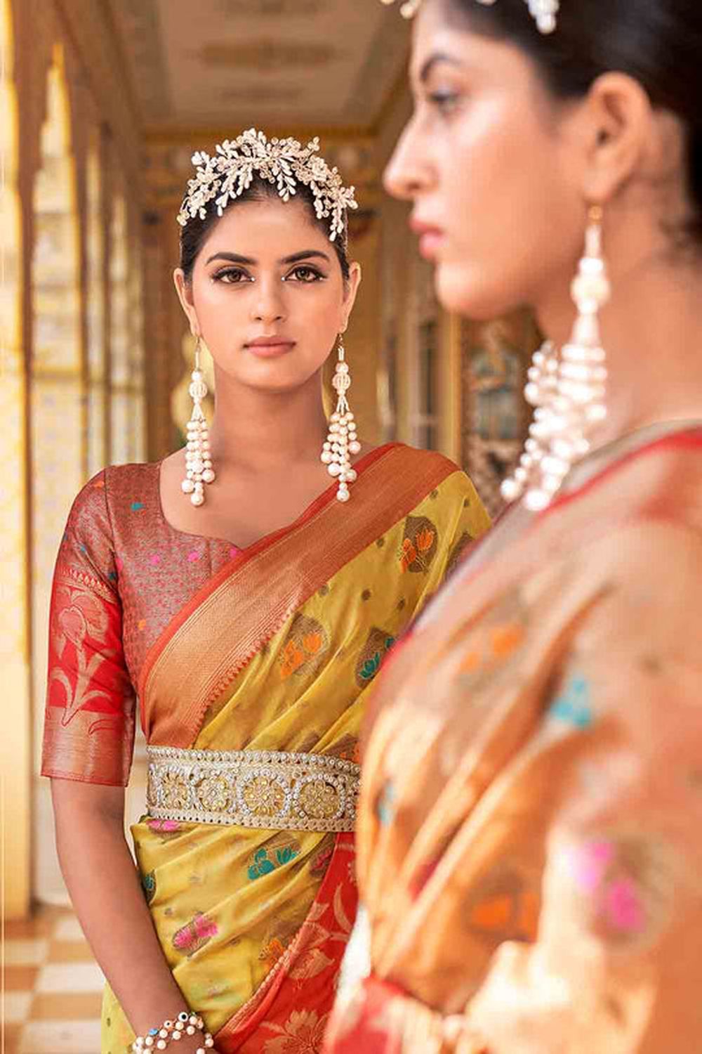 Meena Bazaar Sarees - Buy Meena Bazaar Sarees Online in India | Myntra