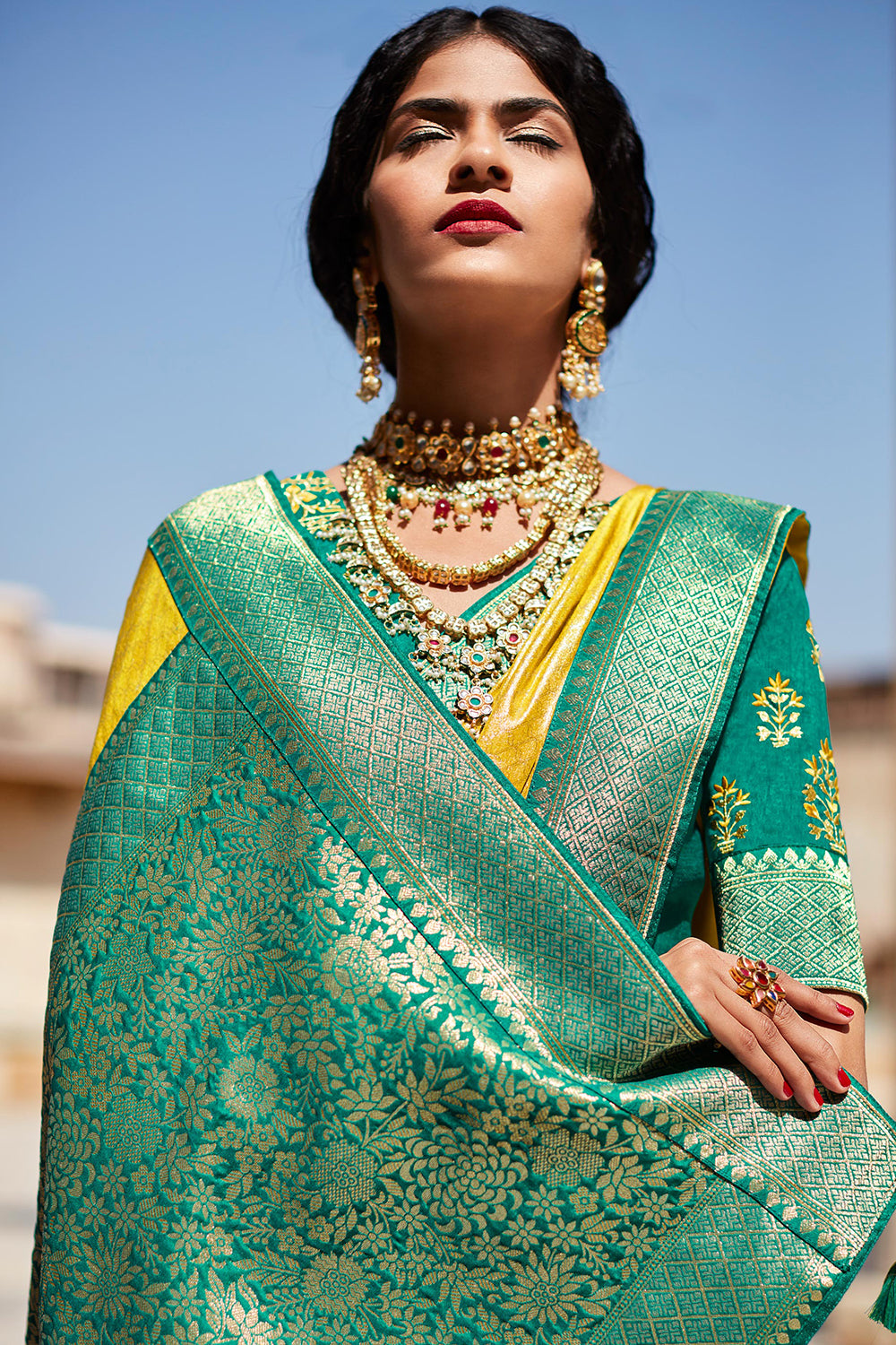 Beautiful 100% Pure Silk Paithani Sarees in India | Quick Shop Online-sgquangbinhtourist.com.vn