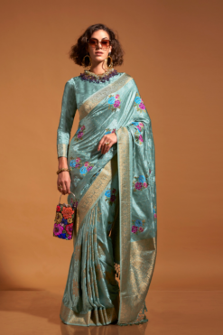 Light Green Silk Saree